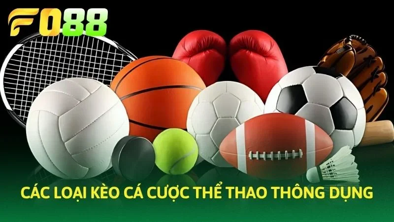 Các loại hình cá cược thể thao thông dụng